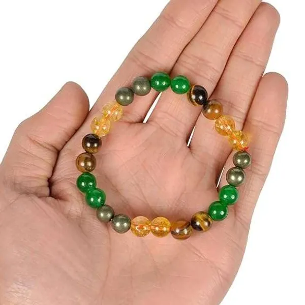 Pyrite_Bead_Bracelet