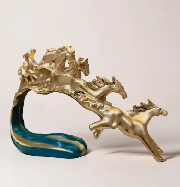 Running_Horses_Resin_Figurine