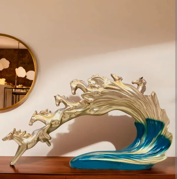 Running_Horses_Resin_Figurine