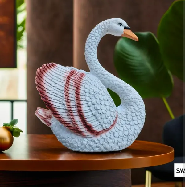 Swan_Figurine_Resin_Showpiece