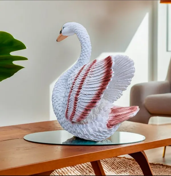 Swan_Figurine_Resin_Showpiece