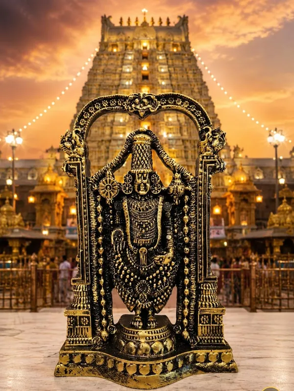 Lord_Venkateswara_Metal_Idol_With_Arch