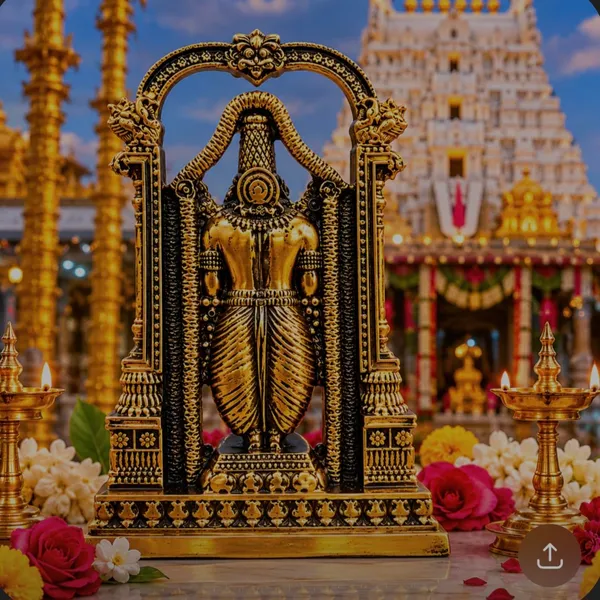 Lord_Venkateswara_Metal_Idol_With_Arch