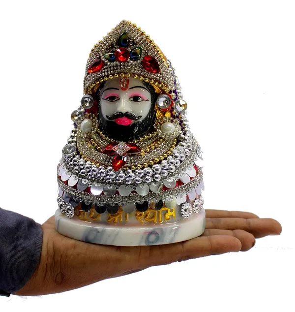 Shyam_Baba_Idol_With_Marble_Base