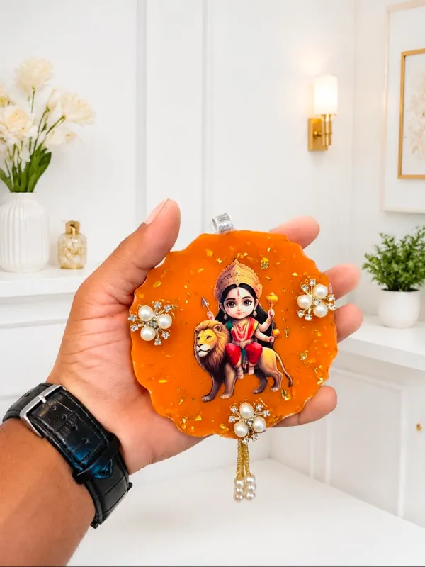 Maa_Durga_Resin_Hanging_Ornament