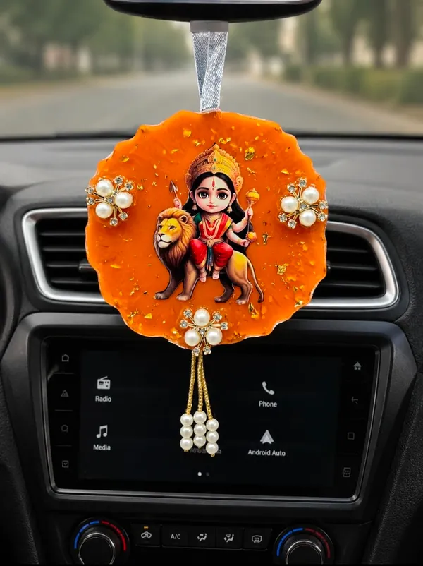 Maa_Durga_Resin_Hanging_Ornament