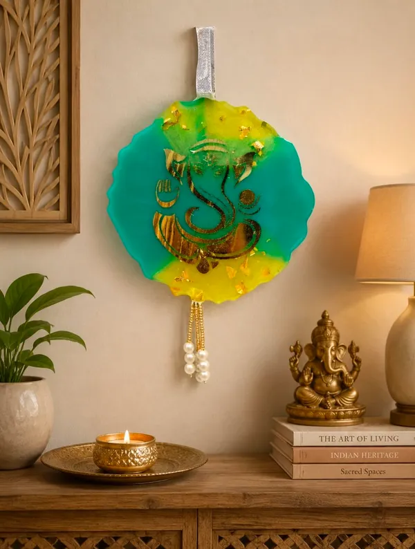 Ganesha_Resin_Art_Hanging