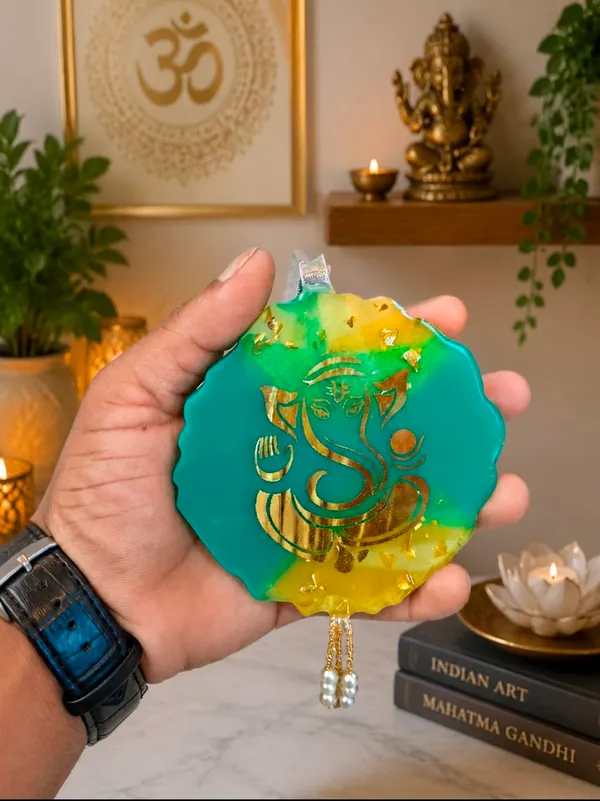 Ganesha_Resin_Art_Hanging