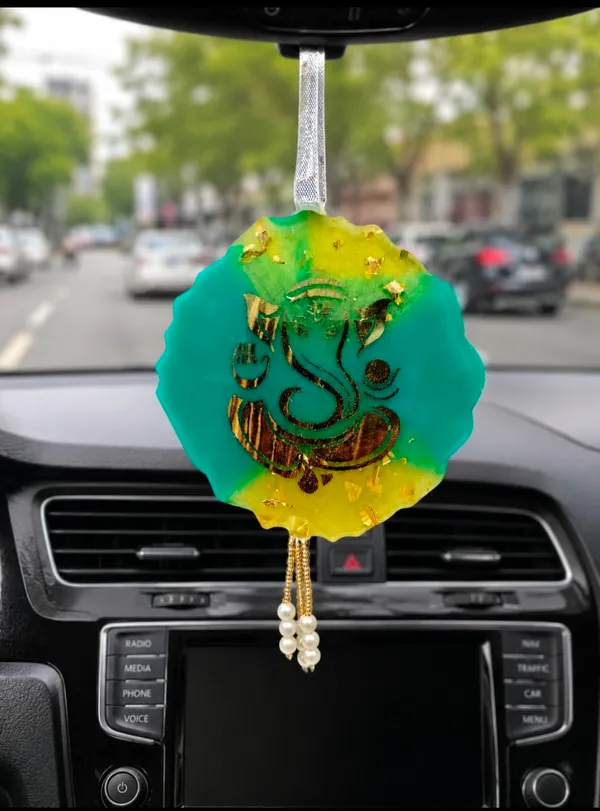 Ganesha_Resin_Art_Hanging