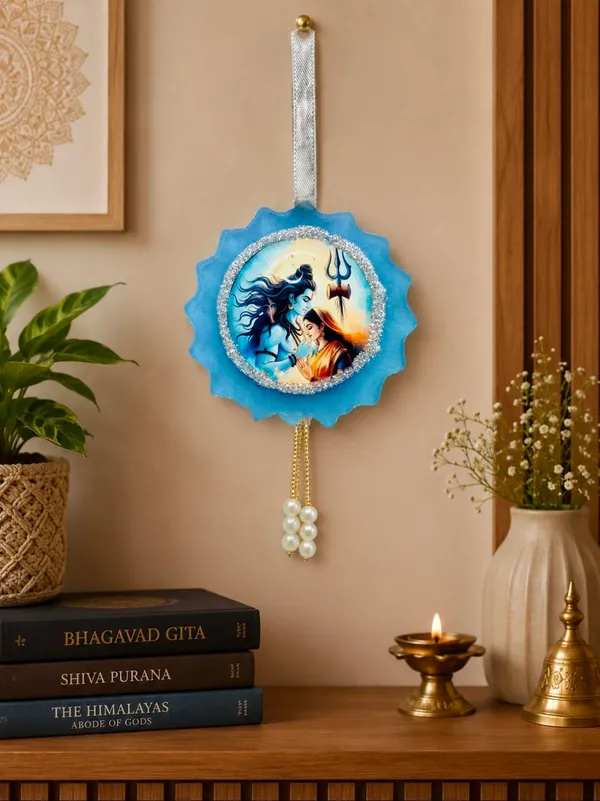 Shiv_Parvati_Resin_Hanging_Ornament