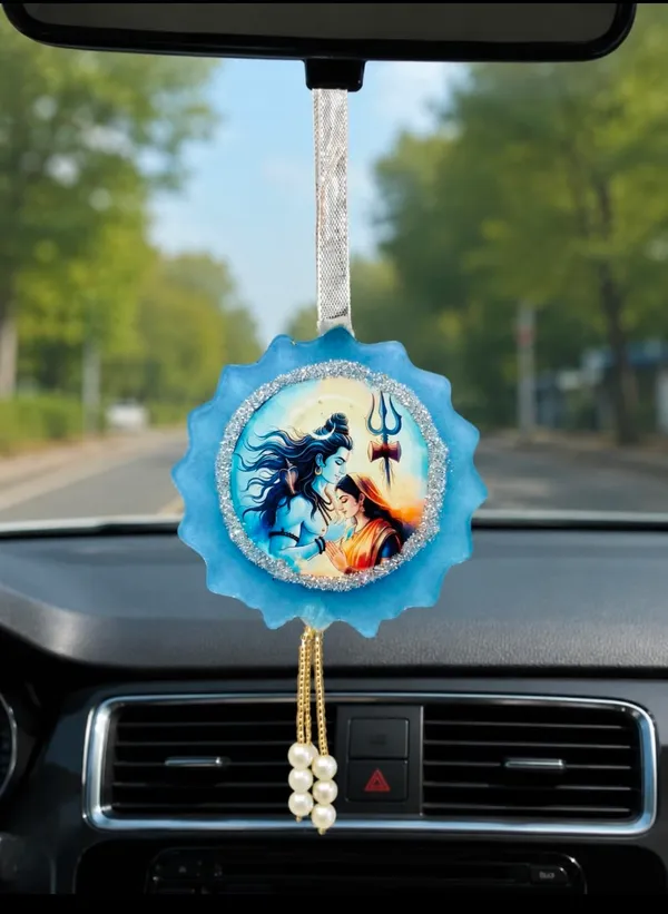 Shiv_Parvati_Resin_Hanging_Ornament
