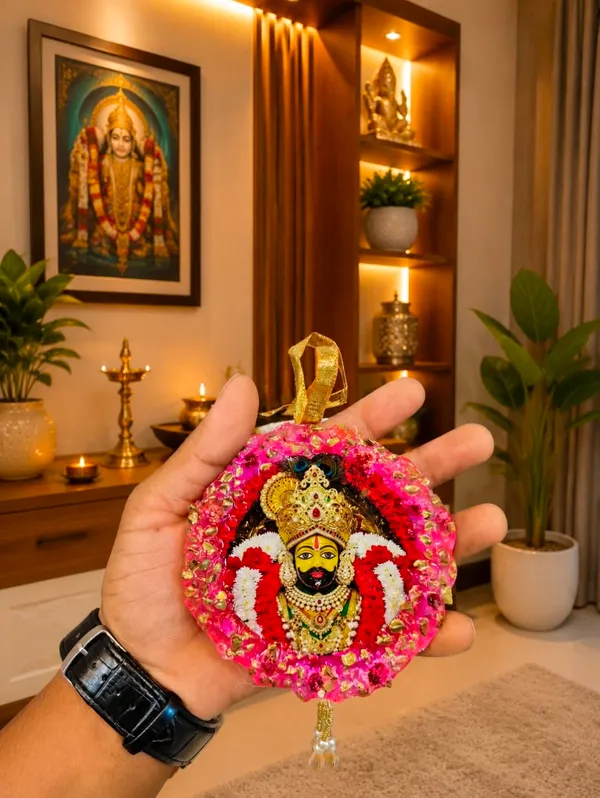 Khatu_Shyam_Ji_Hanging_Decoration_With_Frame
