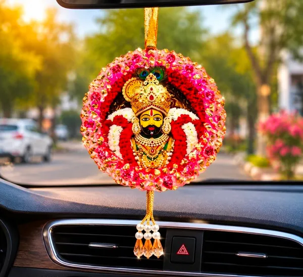 Khatu_Shyam_Ji_Hanging_Decoration_With_Frame