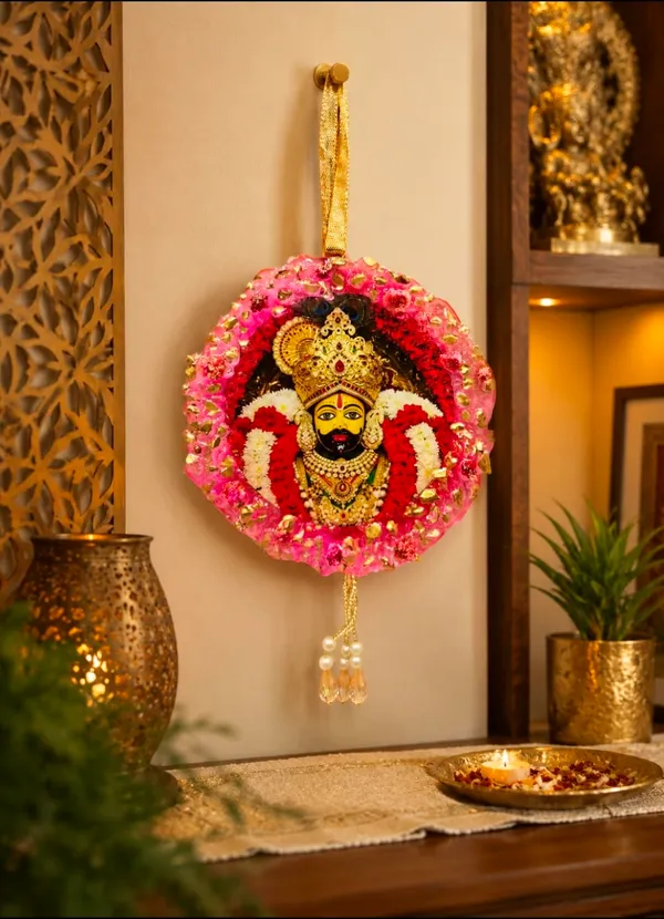Khatu_Shyam_Ji_Hanging_Decoration_With_Frame