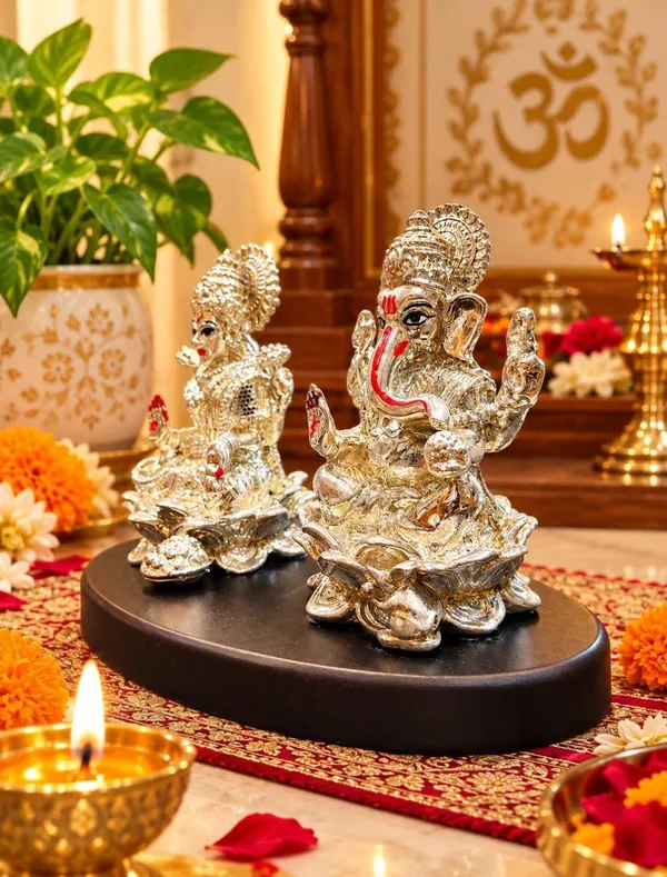 Lakshmi_Ganesh_Idol_Set