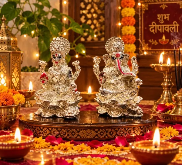 Lakshmi_Ganesh_Idol_Set