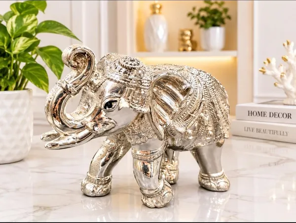 Silver_Elephant_Figurine