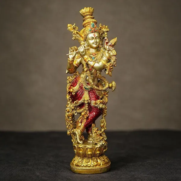Krishna_Brass_Statue