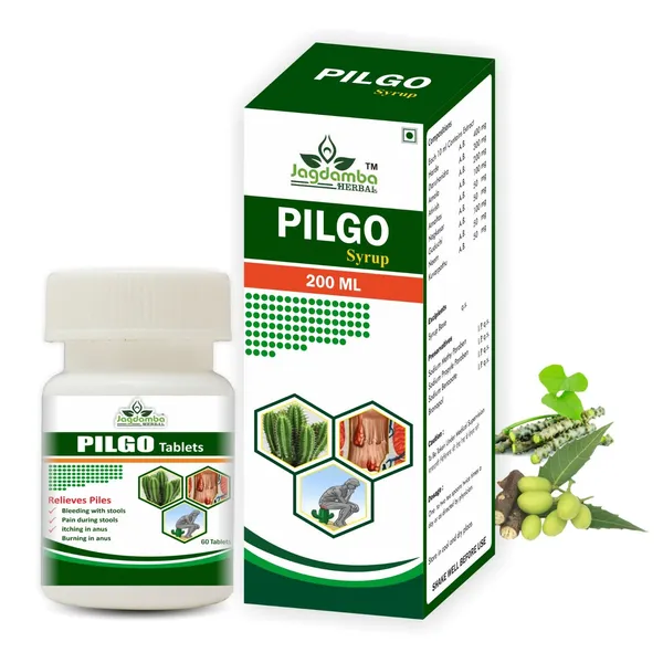 Jagadamba_Herbal_Pilgo_Syrup_And_Tablets_Effective_Ayurvedic_Solution_For_Piles
