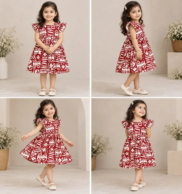 Red_Printed_Fit_And_Flare_Dress_for_Girls