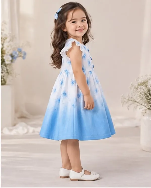 Blue_Floral_Fit_And_Flare_Dress_for_Girls