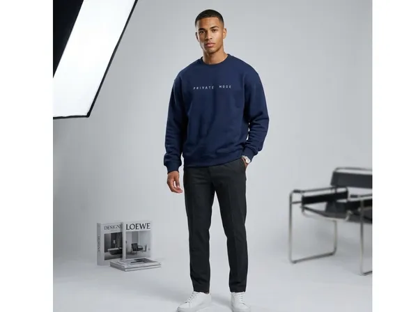Navy_Regular_Fit_Crewneck_Sweatshirt_for_Unisex