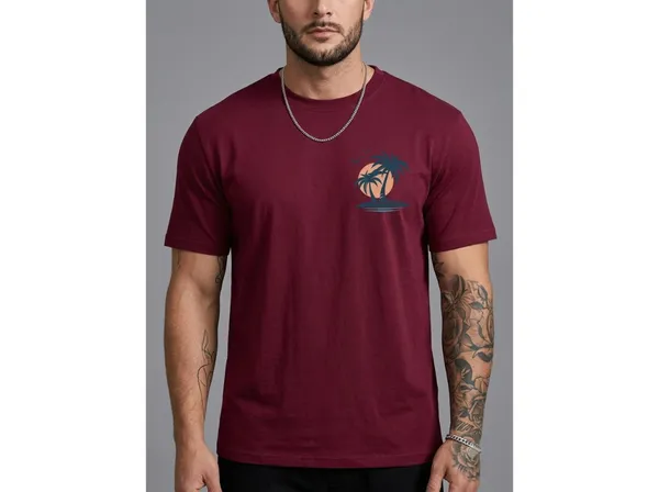 Maroon_Regular_Fit_Round_Neck_T-Shirt_for_Men