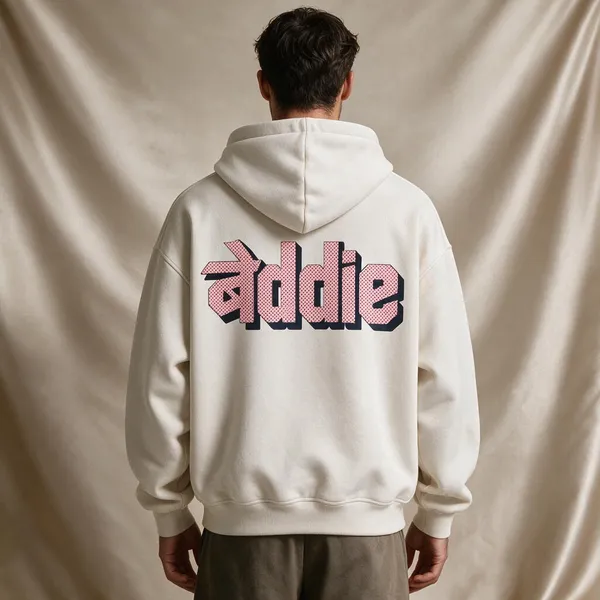 White_Casual_Pullover_Hoodie_For_Women
