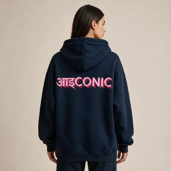 Navy_Casual_Pullover_Hoodie_For_Men