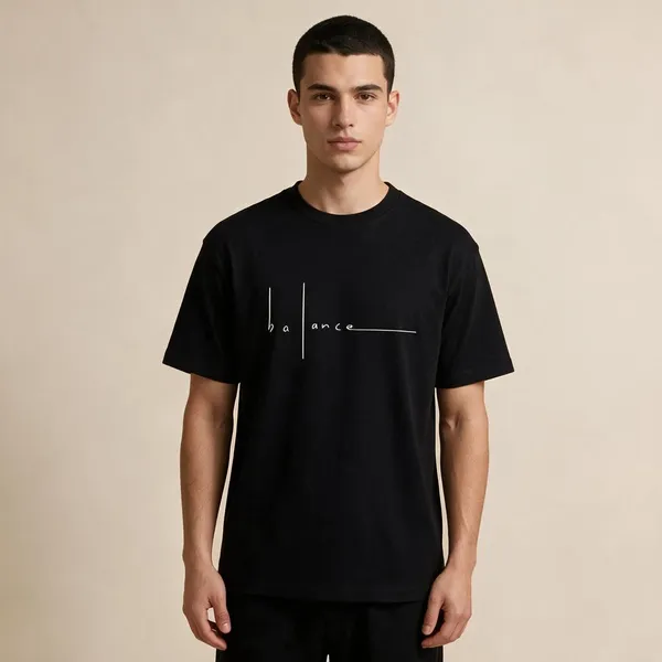 Black_Graphic_Fit_T_Shirt_For_Men