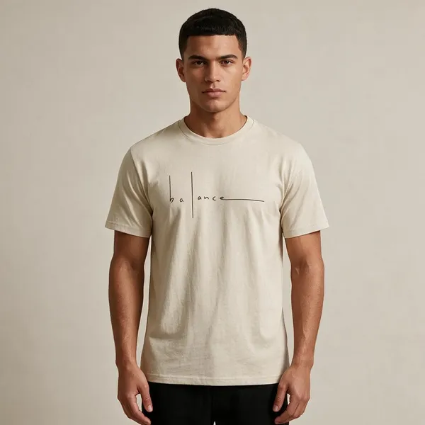 Beige_Printed_Regular_Fit_T_Shirt_For_Unisex