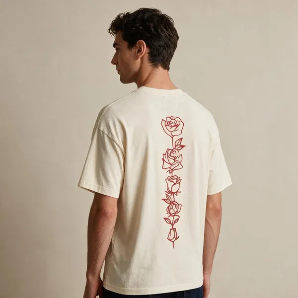 Cream_Casual_T_Shirt_For_Women