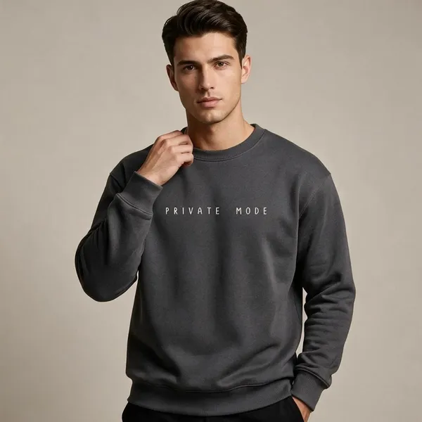 Grey_Crew_Neck_Sweatshirt_For_Men