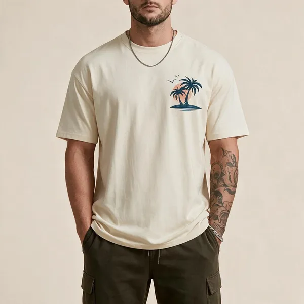 Cream_Regular_Fit_Graphic_T_Shirt_For_Men