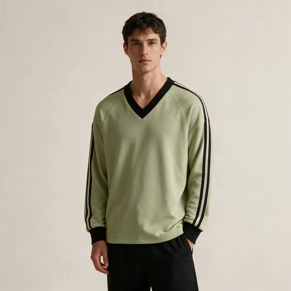 Light_Green_Long_Sleeve_Sports_Jersey_For_Men