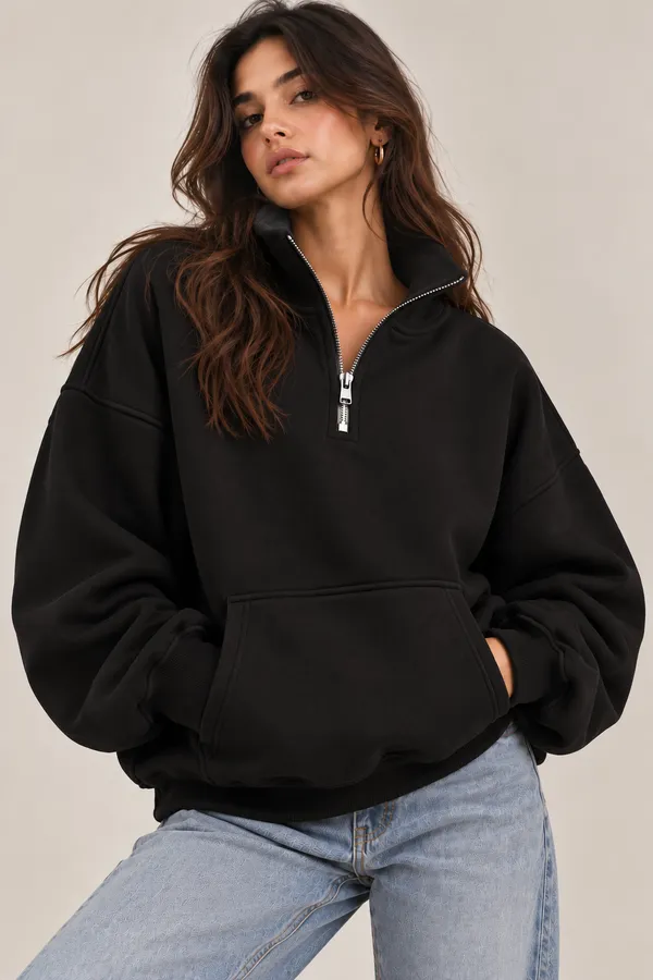 Black_Oversized_Quarter_Zip_Sweatshirt_for_Unisex