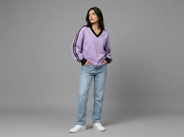 Purple_V_Neck_Full_Sleeve_Sweatshirt_for_Women