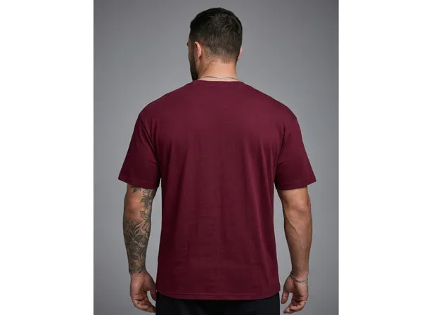Maroon_Regular_Fit_Round_Neck_T-Shirt_for_Men
