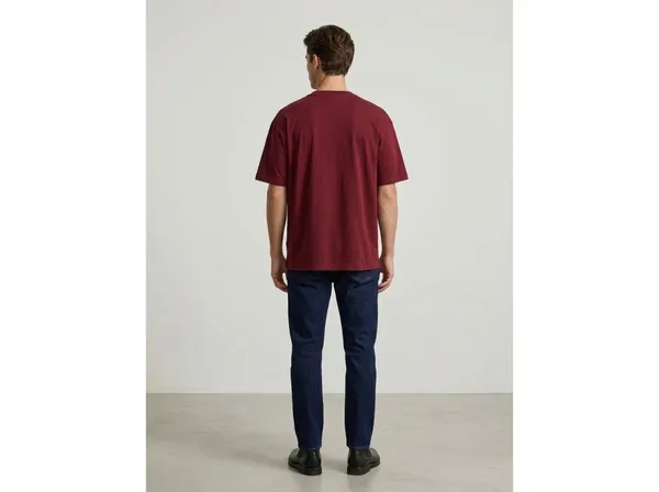 Maroon_Casual_Fit_T-Shirt_for_Men
