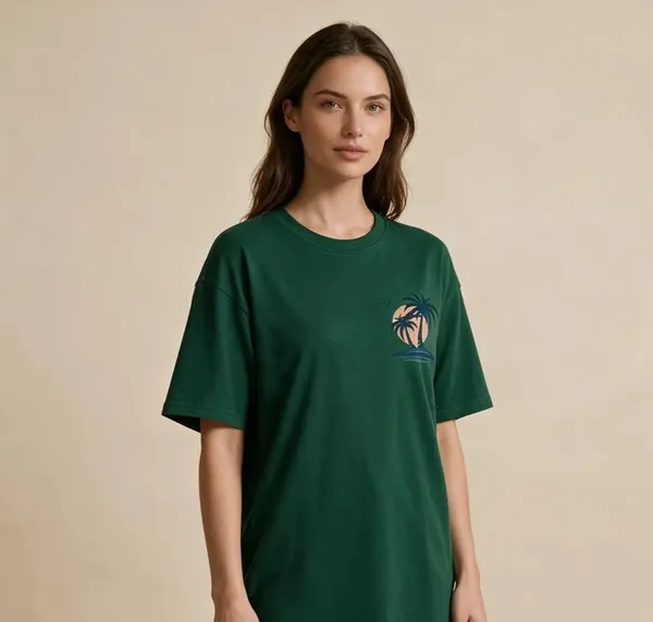 Green_Regular_Fit_T_Shirt_For_Men