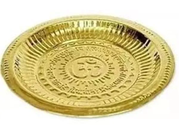 A_S_Ventures_Brass_Plate_Thali_With_Shivling_Stand_And_Jal_Abhishek_Kalash_Lota_For_Pooja_Home_Decor_Gold_Ptss_99