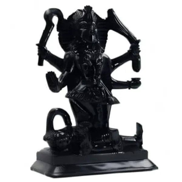 A_S_Ventures_Kali_Mata_Murti_Marble_Finish_Kali_Mata_Satue_For_Home_Temple_Poojan_Use_Office_Temple_Gifted_Use_Idol_Decorative_Showpiece_4_5_Inch_Black