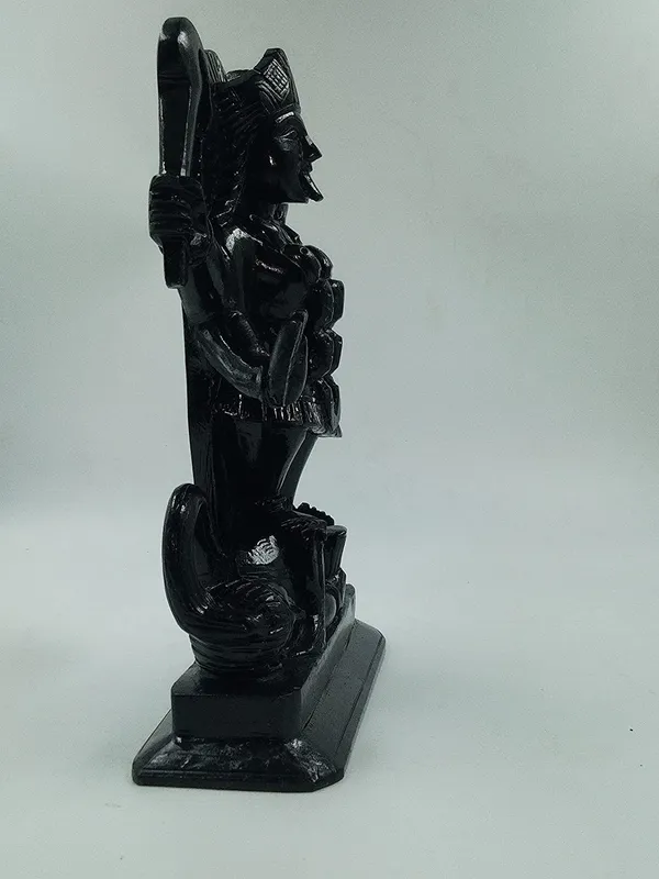 A_S_Ventures_Kali_Mata_Murti_Marble_Finish_Kali_Mata_Satue_For_Home_Temple_Poojan_Use_Office_Temple_Gifted_Use_Idol_Decorative_Showpiece_4_5_Inch_Black