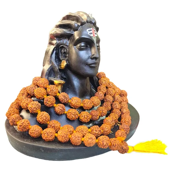 A_S_Ventures_Resin_5_5_Inch_Height_Adiyogi_Statue_With_Rudraksha_Mala_For_Car_Accessories_For_Dash_Board_Pooja_Gift_Decor_Items_For_Home_Office_Made_In_India_5_5_Inch