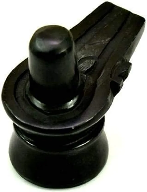 A_S_Ventures_Handcrafted_2_Inch_Black_Marble_Shiva_Lingam_Shivling_For_Home_Puja_Temple_Shiv_Blessings_6_Cm_Stone_Black