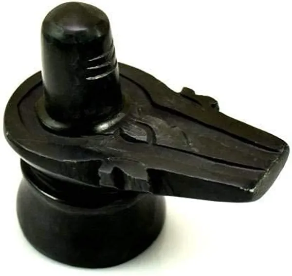 A_S_Ventures_Handcrafted_2_Inch_Black_Marble_Shiva_Lingam_Shivling_For_Home_Puja_Temple_Shiv_Blessings_6_Cm_Stone_Black