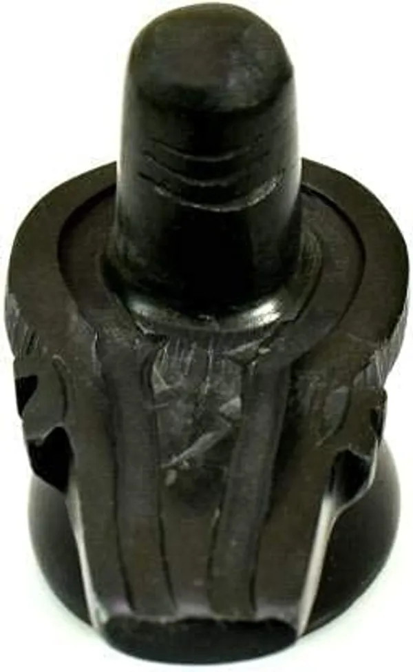 A_S_Ventures_Handcrafted_2_Inch_Black_Marble_Shiva_Lingam_Shivling_For_Home_Puja_Temple_Shiv_Blessings_6_Cm_Stone_Black