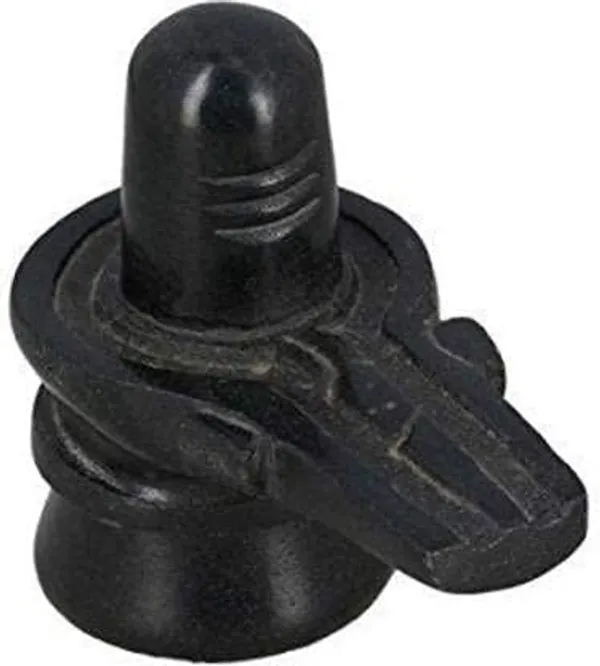 A_S_Ventures_Lord_Shiva_Shivalingam_4_Inch_Black_Stone_Shivling_Murti_For_Home_Puja