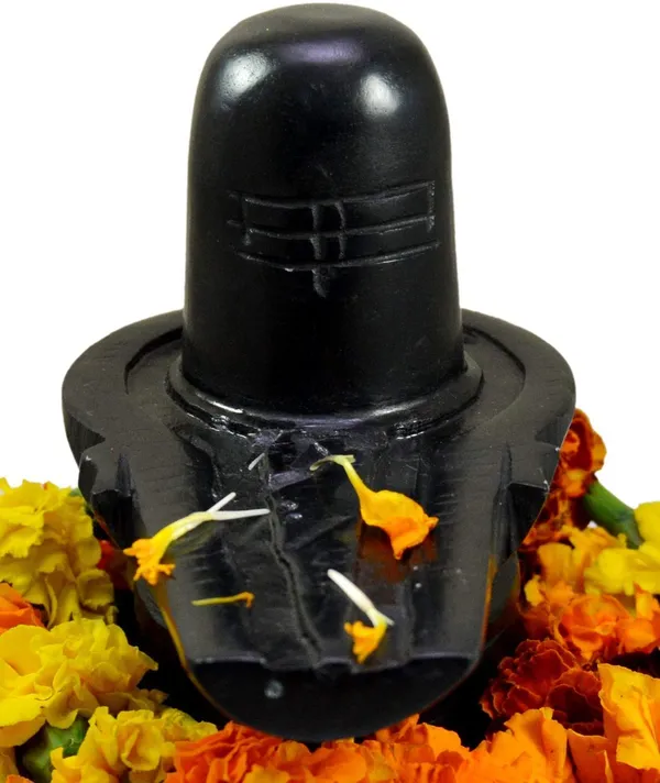 A_S_Ventures_Heavy_3_Inch_Medium_Black_Marble_Shiva_Lingam_Oval_Shape_Size_Aprox_8_Cm_220_Gram_Shivling_For_Home_Puja_Jalabhishekam_Shiv_Blessings