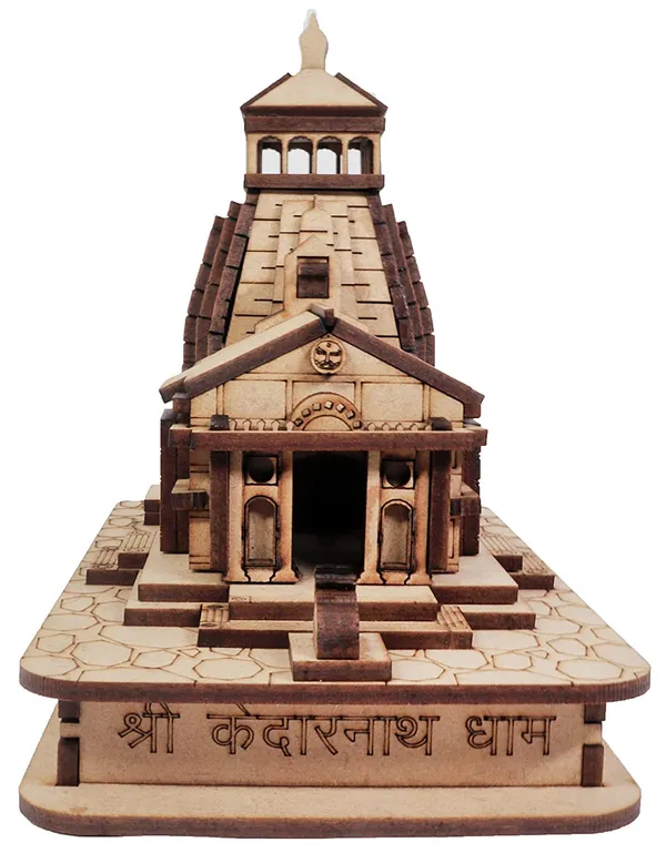 A_S_Ventures_Beautiful_Wooden_Miniature_Off_White_Shri_Kedarnath_Temple_Handcrafted_Wooden_Temple_Of_Lord_Shiva_For_Car_Dashboard_Temple_Home_Decor_Gifting